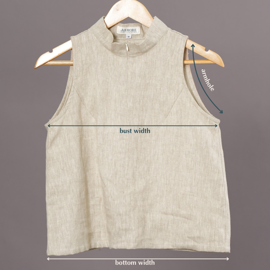 Armore halter neck measurements 
