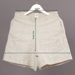 Armore A-line shorts measurements