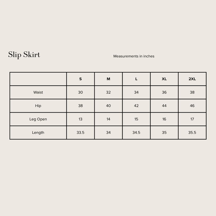 The Fluid Slip Skirt