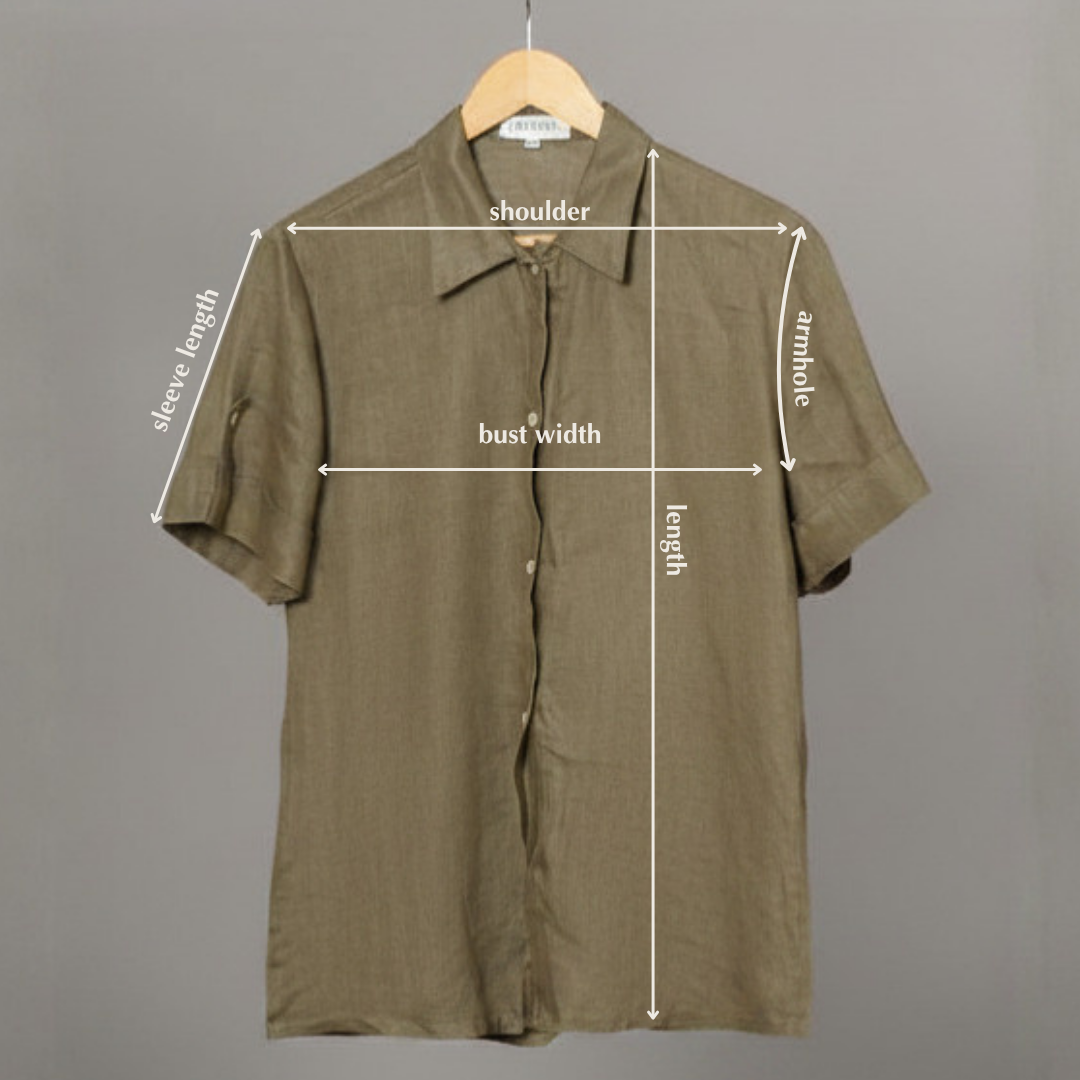 Armore short sleeve polo top measurements 