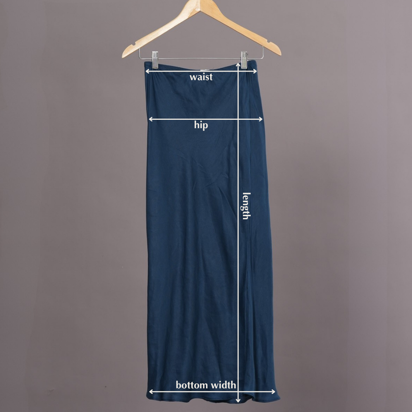 Armore slip skirt measurements