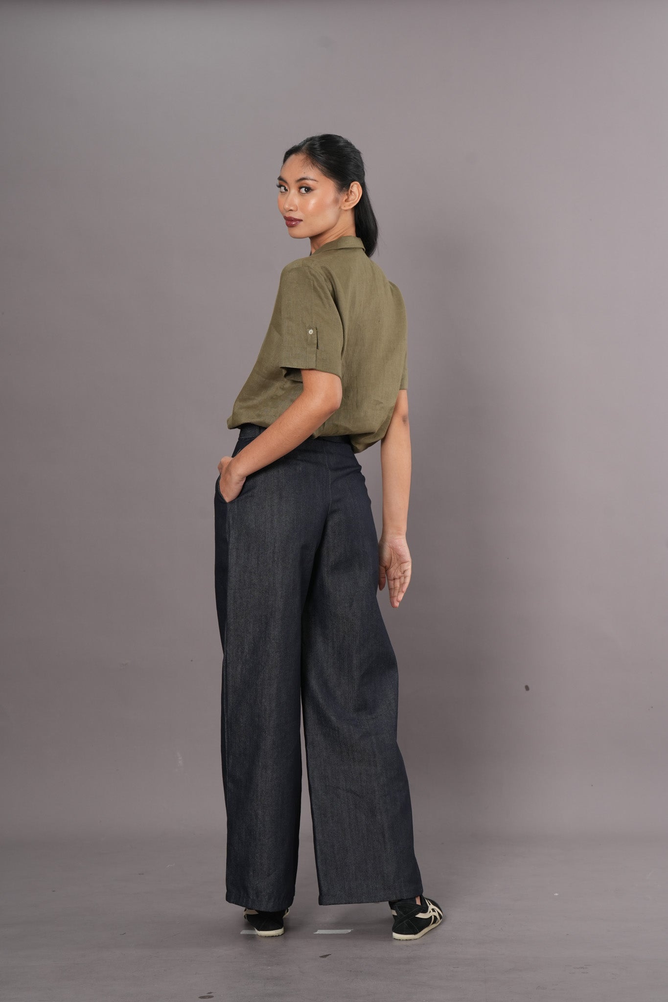 The Elevated Wide-leg Trousers