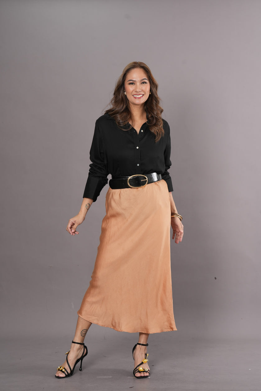 The Long-Sleeved Shirt with Cuff in Organic Cotton