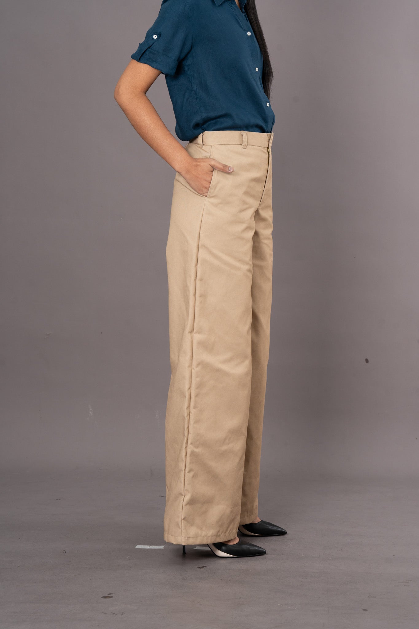 The Elevated Wide-leg Trousers